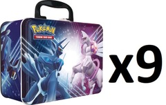 Pokemon Fall 2022 Collector Chest Tin CASE (Dialga/Palkia) (9 Chest Tins)